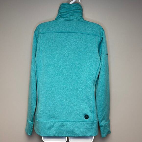 Marmot Teal Fleece Line Full Zip Running Jacket Womens Sz L - Picture 4 of 10